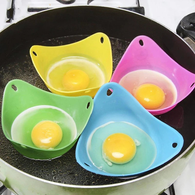 Silicone high temperature resistant egg cooker, egg steamer, egg tray, kitchen cooking tool, egg fryer