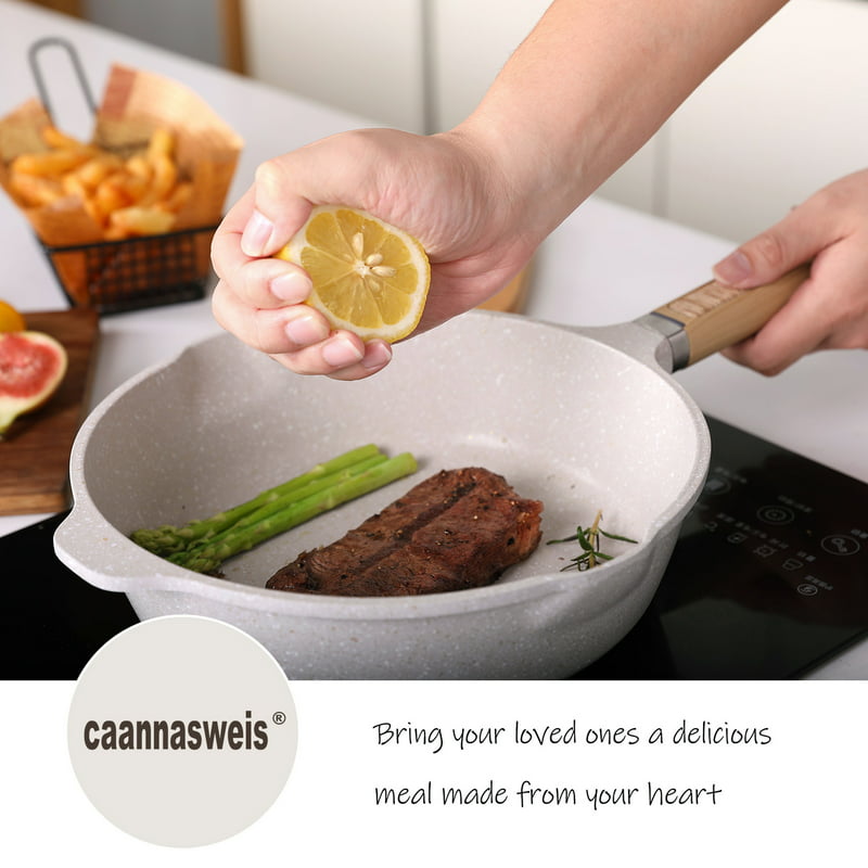 Caannasweis Nonstick Cookware Sets Kitchen Induction Pots and Pans &  Reviews